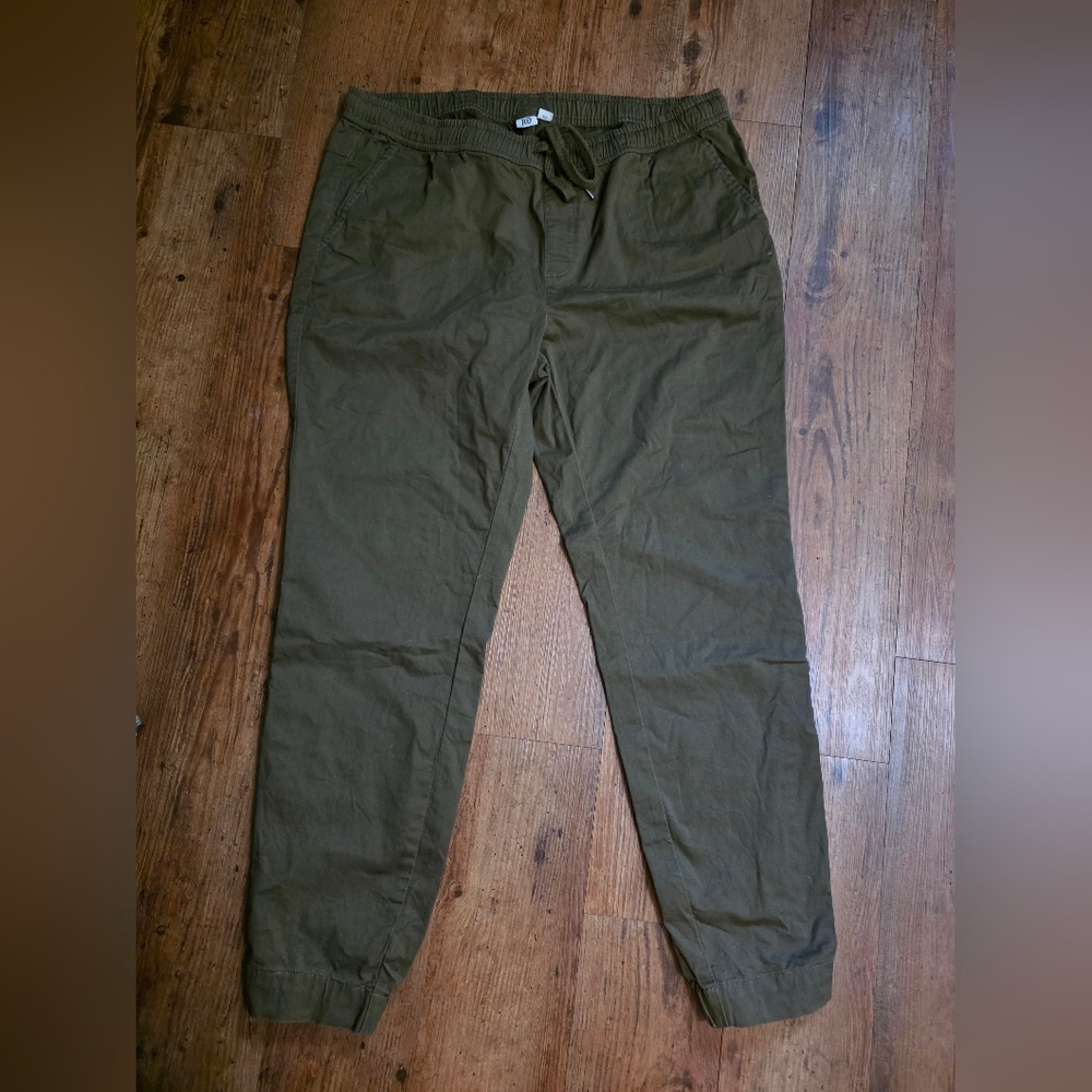 Olive Green Womens Joggers